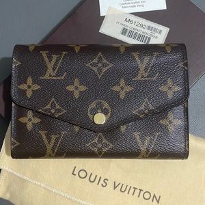 Authentic Louis Vuitton Compact Sarah Wallet